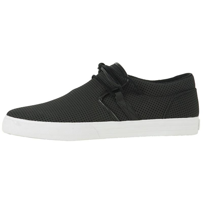 Zapatillas Bajas Supra Argentina Hombre - CUBAN Negras (RUWCM-6425)